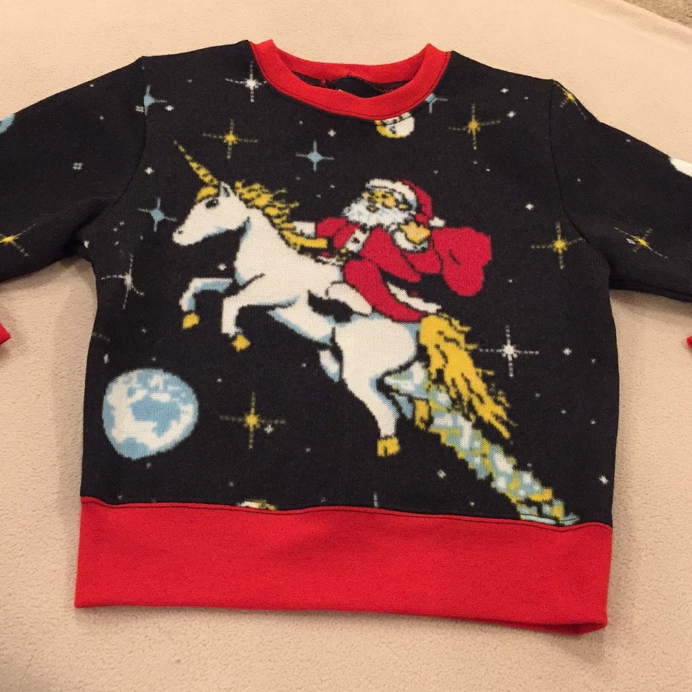 NWT Fifth Sun kids holiday sweater, xs